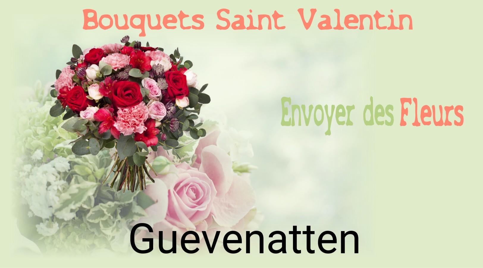 Roses de Saint-Valentin livrées à Guevenatten